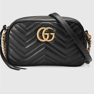 Authentic GG marmont small metelasse